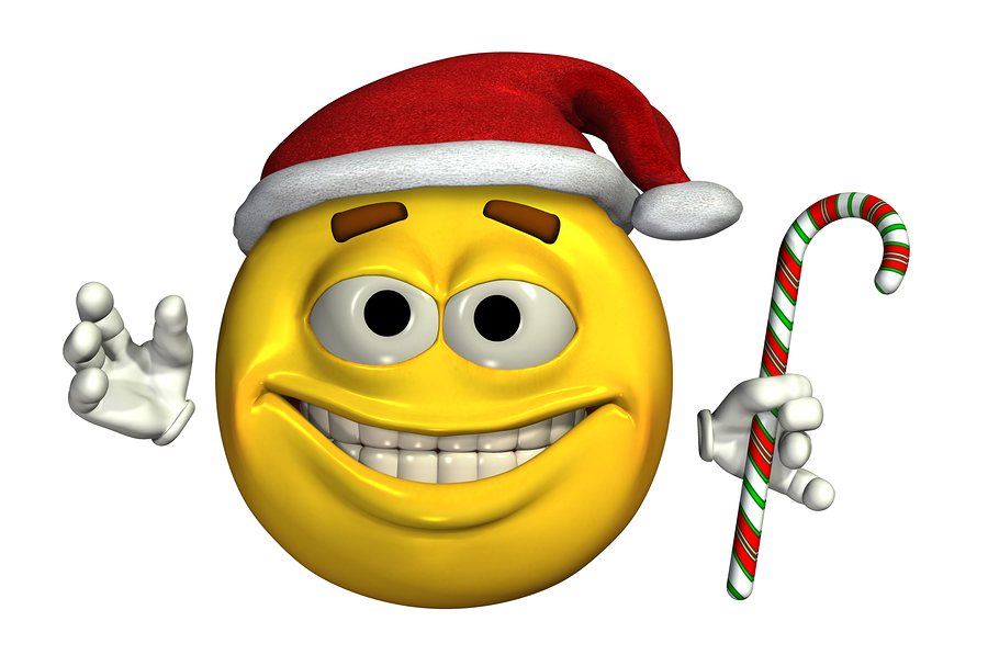Merry Christmas Smiley Faces