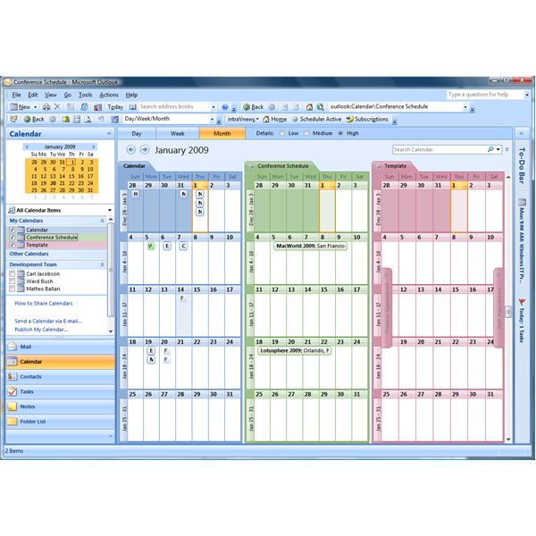 Microsoft Outlook Calendar Clip Art