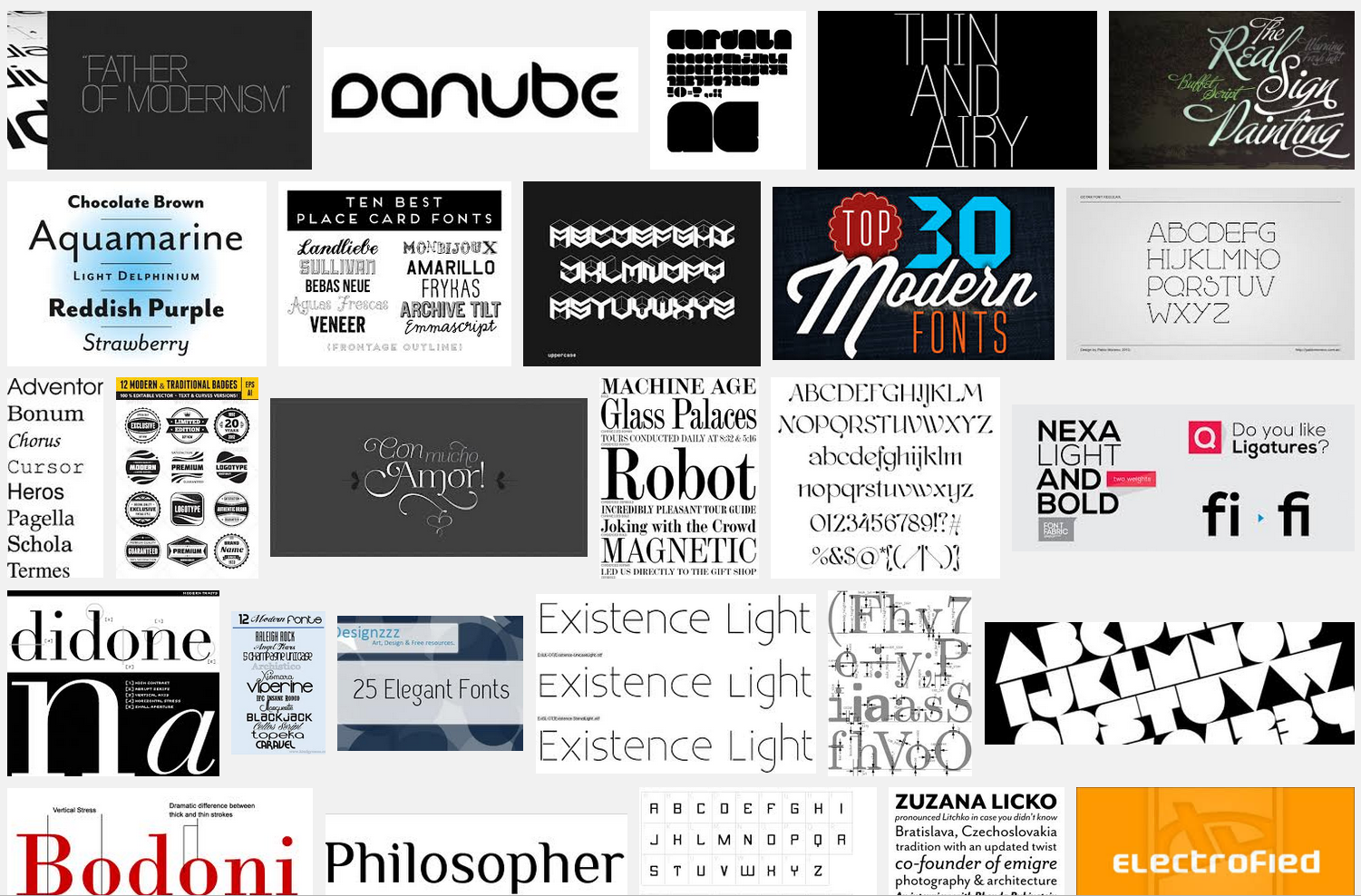 Modern Microsoft Word Fonts Modern Microsoft Word Fonts