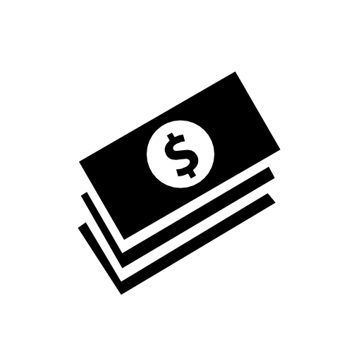 Money Stack Vector Icon