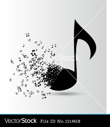 Music Abstract Vector Design