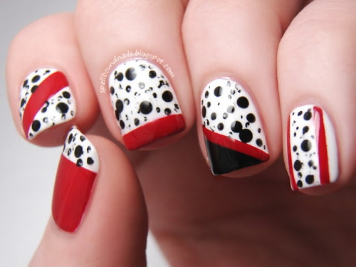 Nail Art 101 Dalmatians