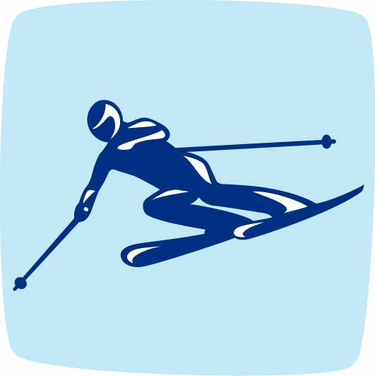 Olympic Downhill Skiing