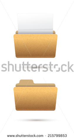 Open Folder Clip Art