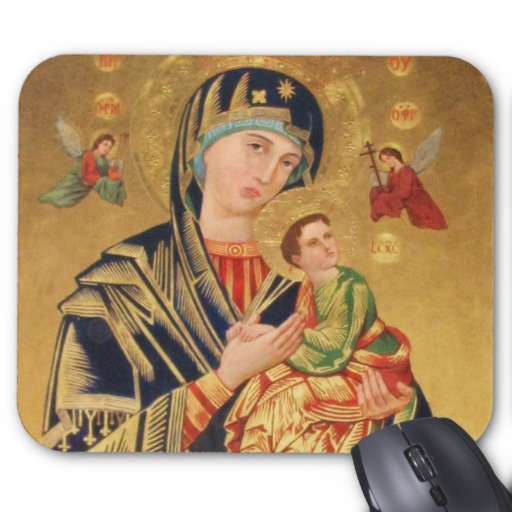 Orthodox Icon Virgin Mary and Jesus