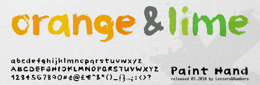 Paintbrush Font Free Paintbrush Font Free