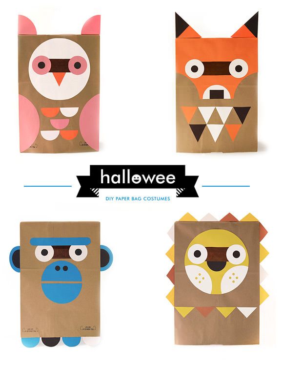 Paper Bag Costumes