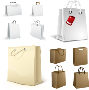 Paper Bag Vector Free Paper Bag Vector Free