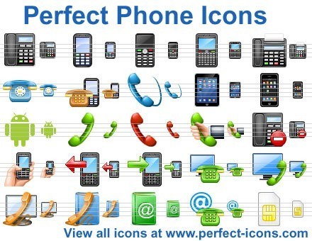 Phone for Email Signature Icons Outlook