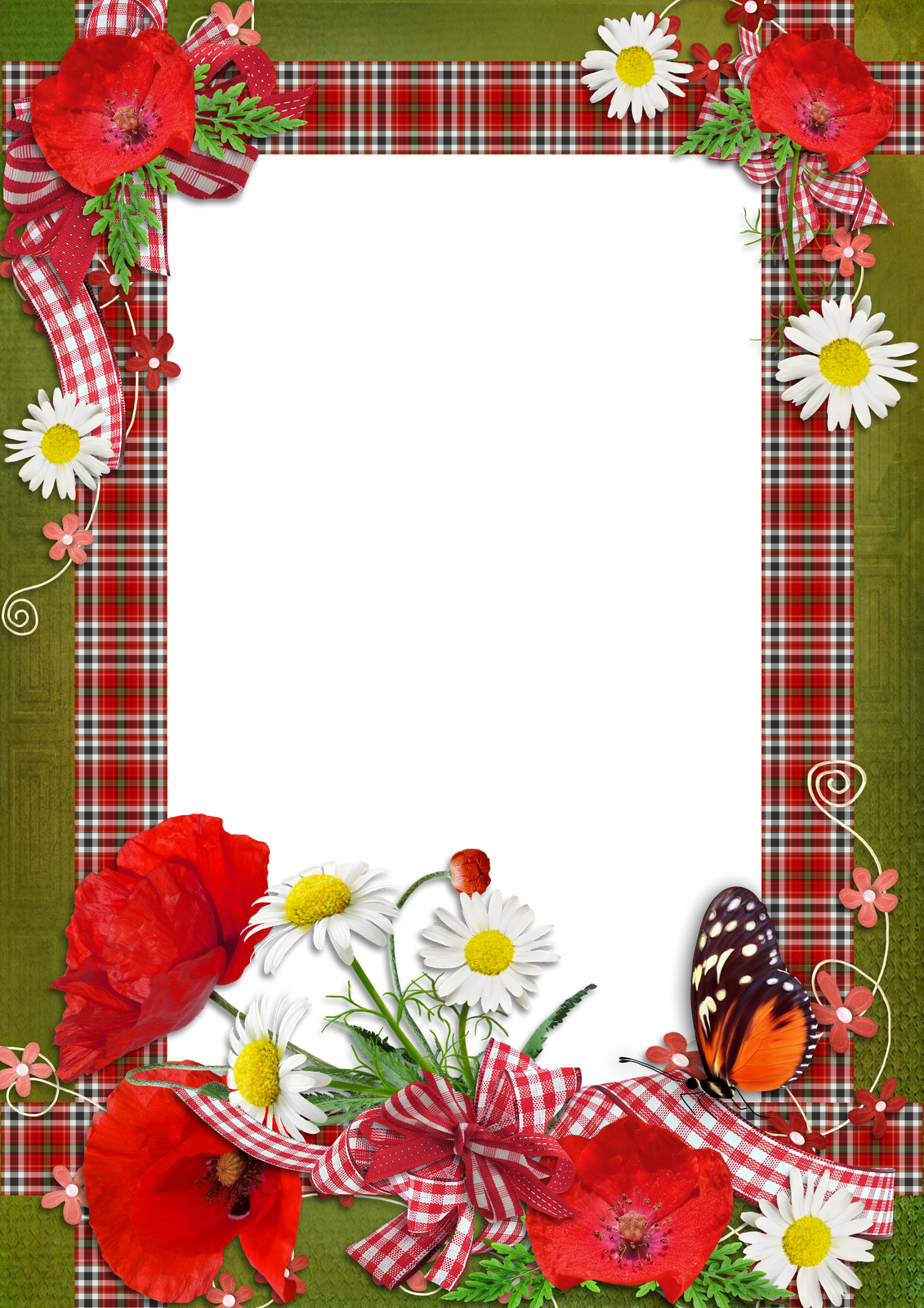 Photoshop Flower Frame