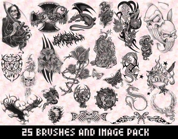 Photoshop Tattoo Brushes