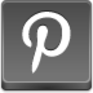 Pinterest Icon Grey