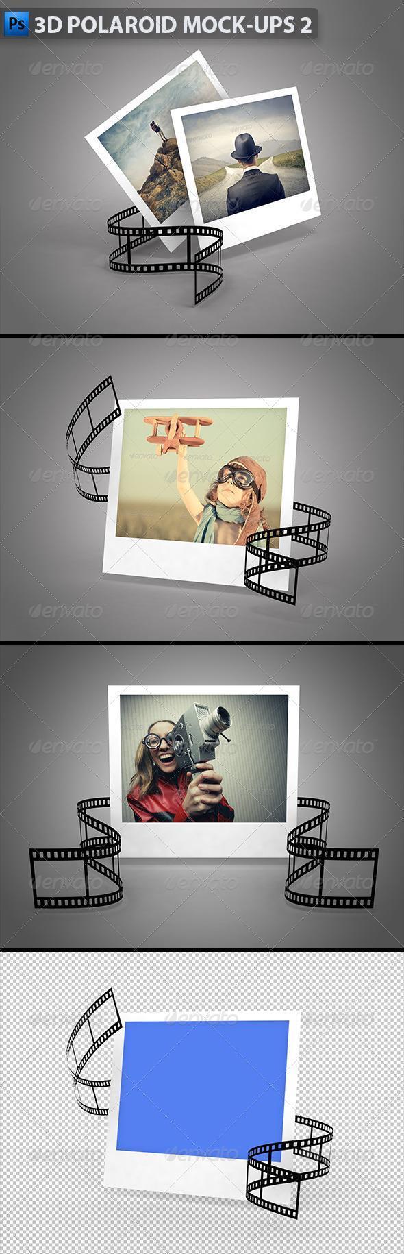 Polaroid Photoshop Template