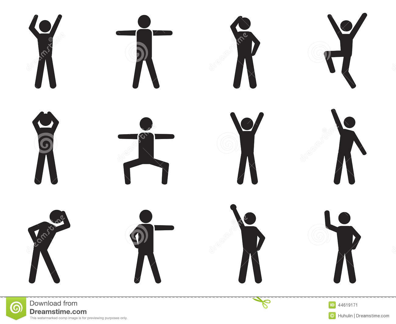 Posture Stick Figure Posture Stick Figure