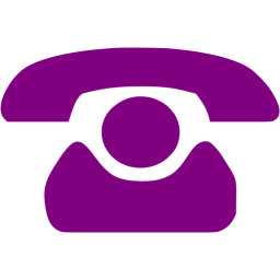 Purple Phone Icon