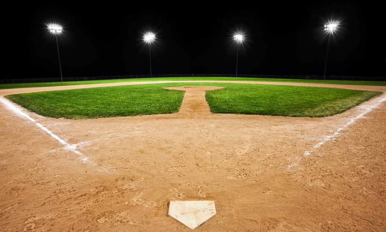 Softball Baseball Field Background Softball Baseball Field Background