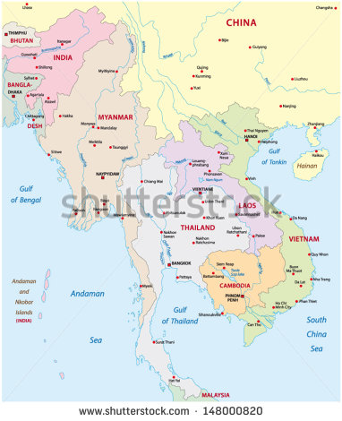 South East Asia Map