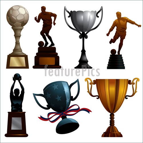 Sports Trophies Free Vectors