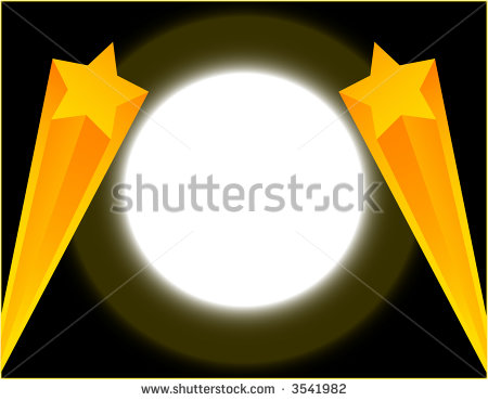 Star Frame Vector