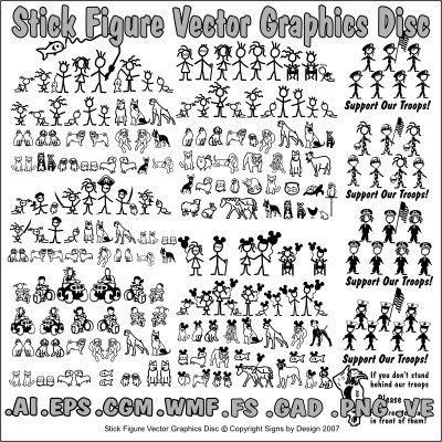 Stick Figure Family Clip Art Vector Stick Figure Family Clip Art Vector
