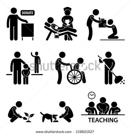 Stick Figure Helping People Stick Figure Helping People