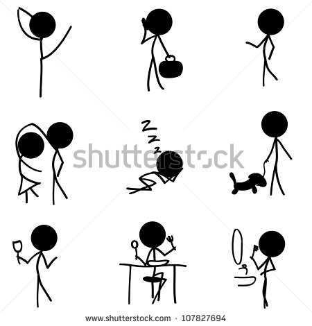 Stick Figure Vector