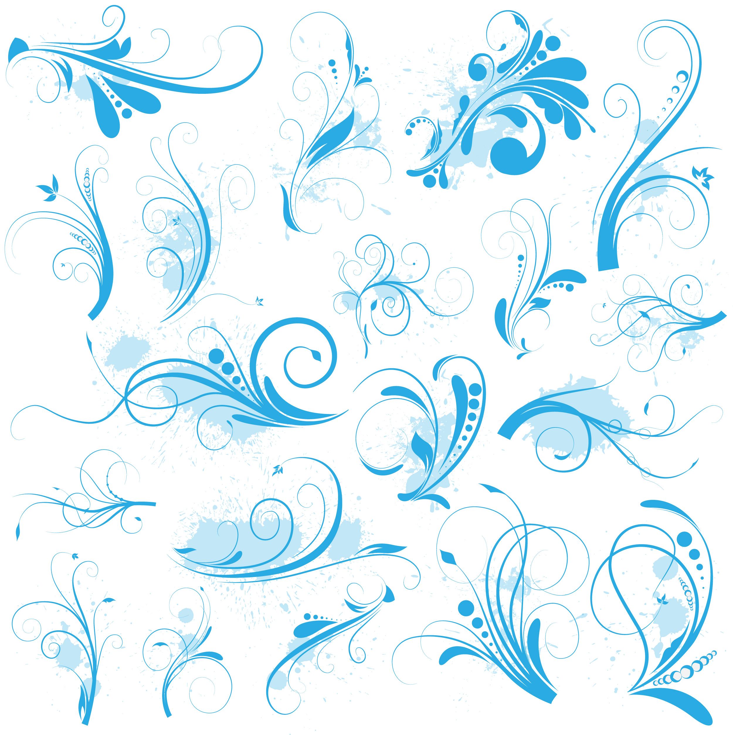 Swirl Vector Free Download