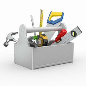 Tool Box with Tools