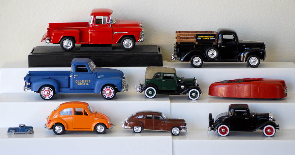 Toy Cars and Trucks