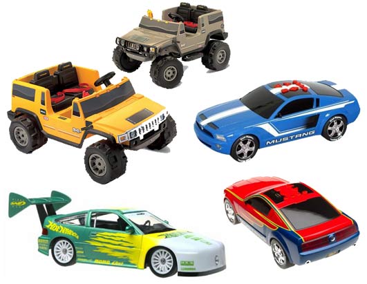 Toy Cars and Trucks