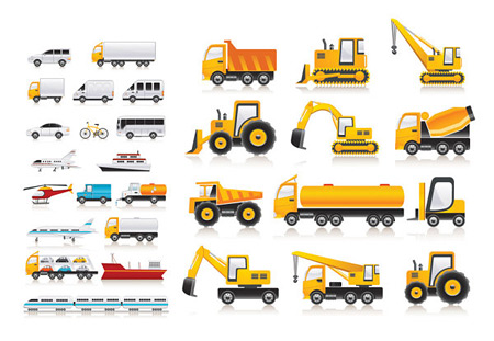 Transport Vector Icons