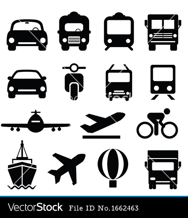 Transportation Icons Free Download