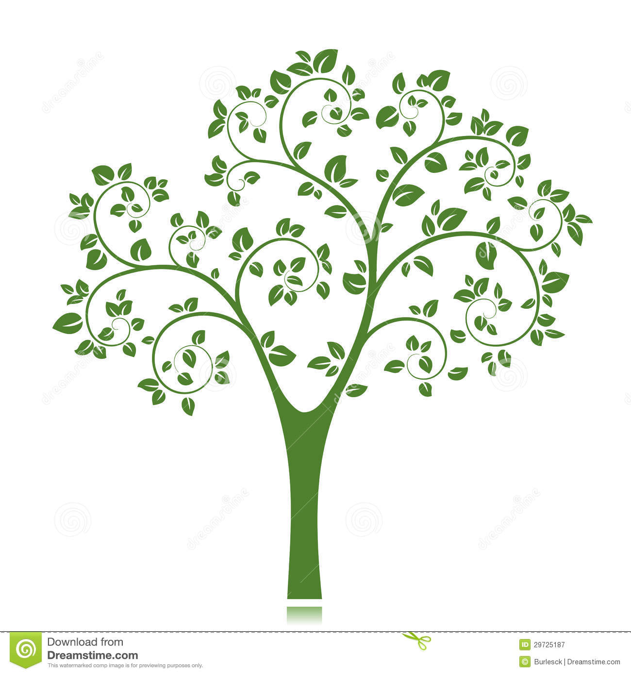 Tree Silhouette Vector