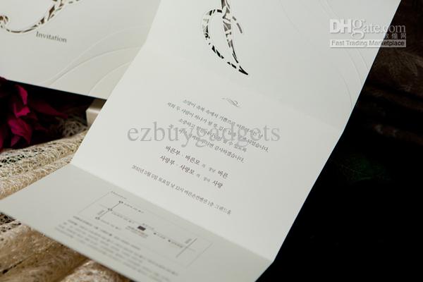 Tri-Fold Wedding Invitations Template Tri-Fold Wedding Invitations Template