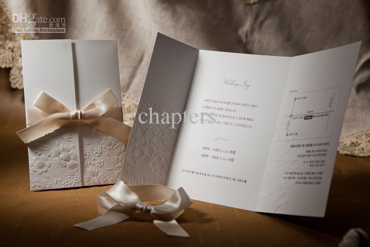 Tri-Fold Wedding Invitations