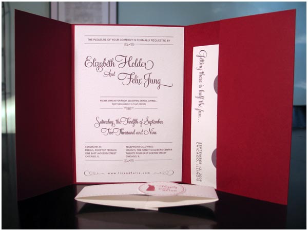Tri-Fold Wedding Invitations Tri-Fold Wedding Invitations