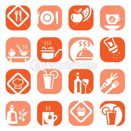 15 Food Icons Vector Types Images