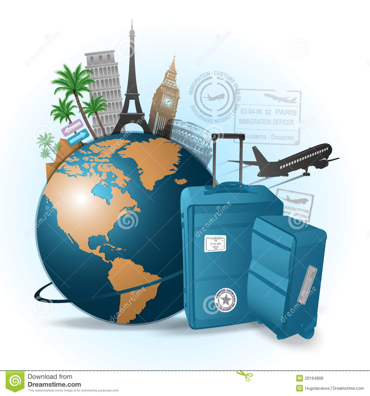 Vacation Travel Clip Art Free