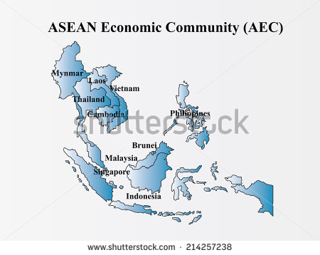 Vector Map Southeast Asia