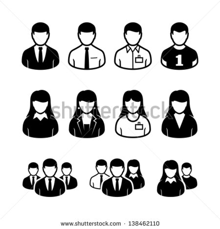 Vector People Icons Vector People Icons