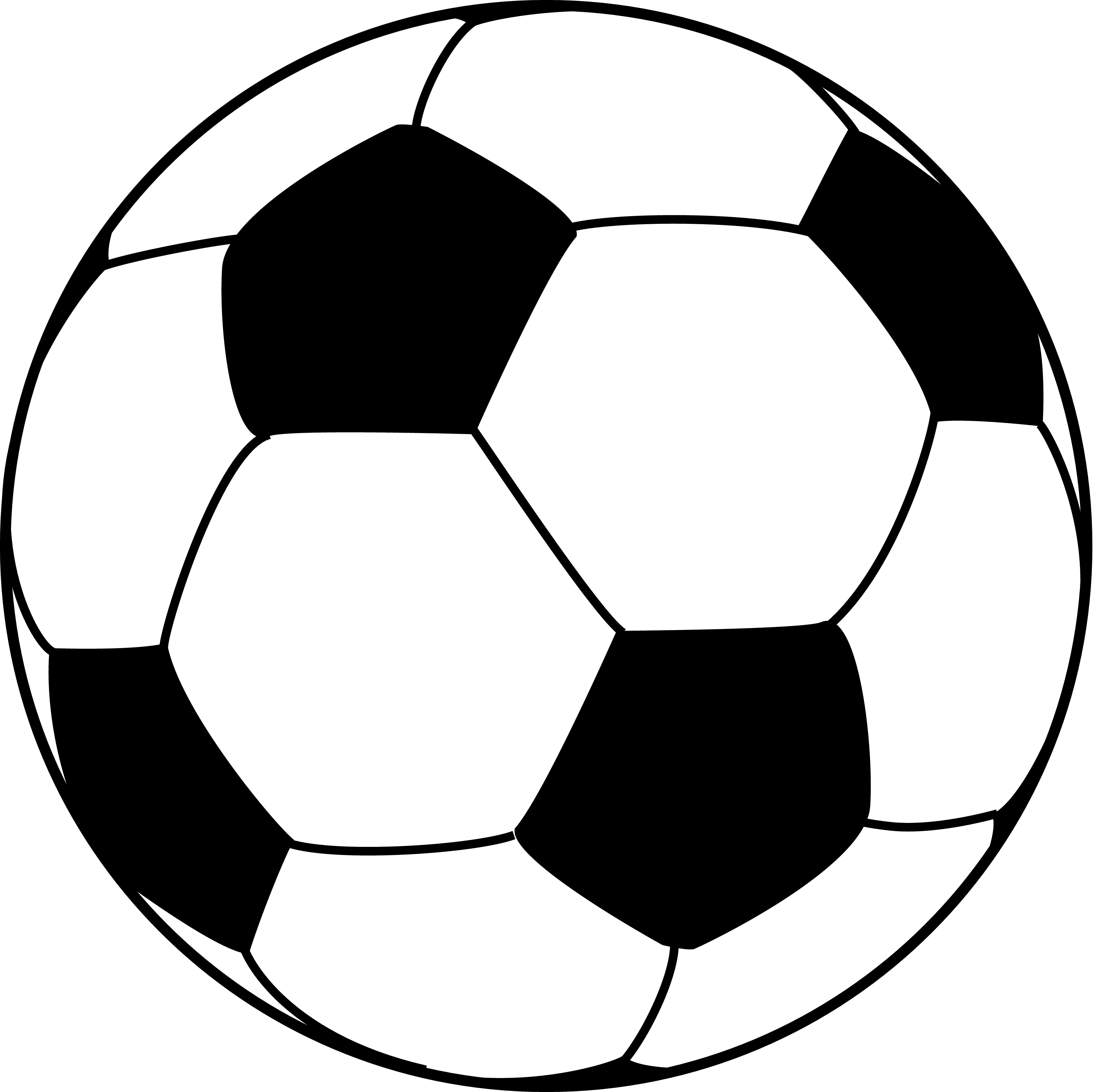 Vector Soccer Ball Clip Art
