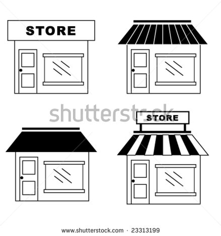 Vector Store Icon Vector Store Icon