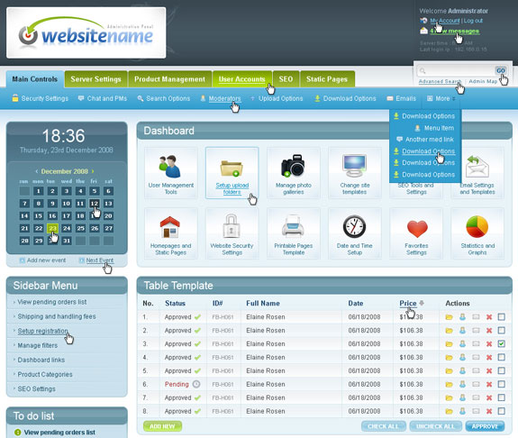Web Application Interface Design Web Application Interface Design