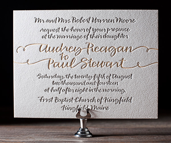 Wedding Invitation Calligraphy Font