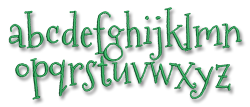 Whimsical Font Capital Letters