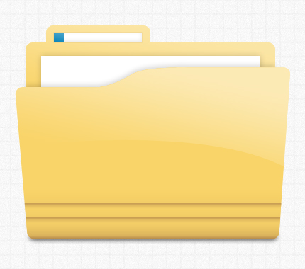 Yellow Folder Icon