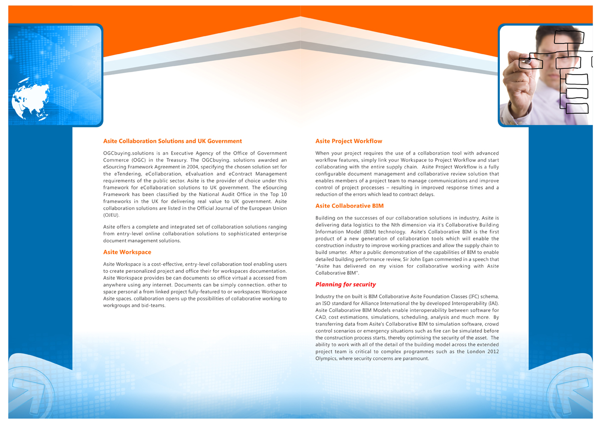 4 Page Brochure Template