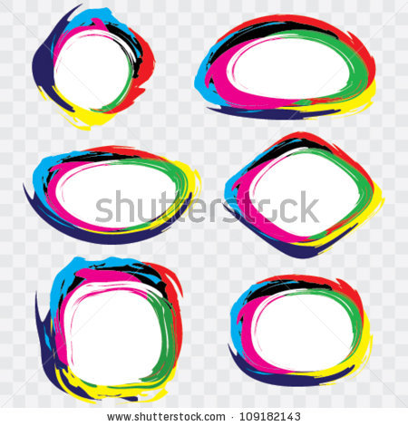 Abstract Circle Frame