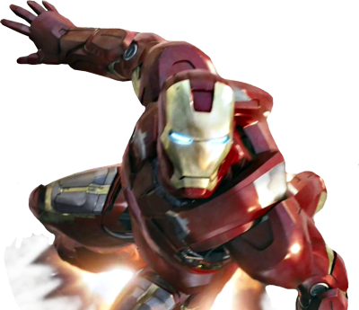 Avengers Iron Man Flying
