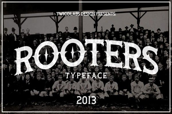 Baseball Lettering Font